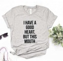 T-shirt femme avec impression humoristique B324 3