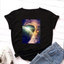 T-shirt femme avec imprimé B120 12