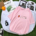 T-shirt femme avec imprimé fraise 3