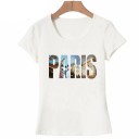 T-shirt Femme avec motif Paris 4