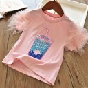 T-shirt fille A2818 3