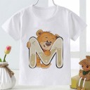 T-shirt för barn med en bokstav 7