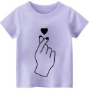 T-shirt för flickor B1648 12