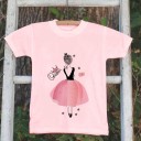T-shirt för tjejer B1494 A