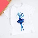 T-shirt för tjejer B1494 B