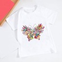 T-shirt för tjejer B1494 C