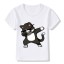 T-Shirt für Mädchen dabbing J622 6