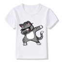 T-Shirt für Mädchen dabbing J622 9