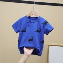 T-shirt garçon avec des dinosaures 5