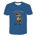 T-shirt garçon avec dinosaure B1520 2