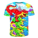 T-shirt garçon avec dinosaure B1520 4
