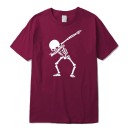 T-shirt herr med skelett T2063 8