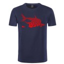 T-shirt Masculina com Tubarão T2231 21