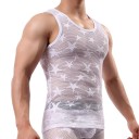 T-shirt masculina transparente com estrelas T1995 4