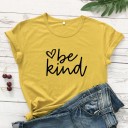 T-shirt med tryck för kvinnor A1323 4