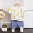 T-shirt och shorts för pojkar L1622 7