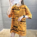 T-shirt oversize pour femmes avec motif 10