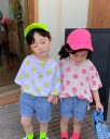 T-shirt pour enfants avec des smileys 1