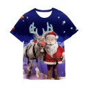 T-shirt pour enfants avec motif de Noël T2552 4