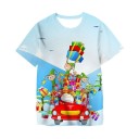 T-shirt pour enfants avec motif de Noël T2552 17