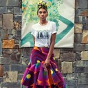 T-shirt pour femmes avec impression B176 2