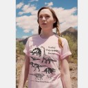 T-shirt pour femmes avec imprimé B367 4