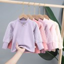 T-shirt pour fille à manches longues B1648 1