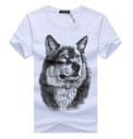 T-shirt pour homme avec impression - LOUP 5