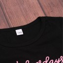 T-Shirt und Jeansshorts für Mädchen L1399 3