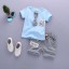 T-Shirt und Shorts für Jungen L1250 1