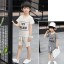 T-Shirt und Shorts für Jungen L1607 4