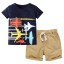 T-Shirt und Shorts für Jungen L1623 7