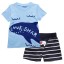 T-Shirt und Shorts für Jungen L1623 6