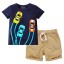 T-Shirt und Shorts für Jungen L1623 4