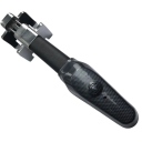 T-zámek para volante de coche con alarma 44,3 × 11,1 cm candado de seguridad metálico contra robo de vehículo para asegurar el volante 2