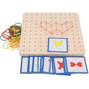 Tabella geometrica in legno 2