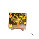 Tablă de desen acrilică iluminată cu LED 15 x 15 cm USB, tablă transparentă ștergabilă pentru copii, scriere cu marker uscat pentru școală, birou și acasă 2