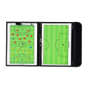Tablă tactică magnetică pliabilă 53 x 31,5 cm pentru antrenori de fotbal, magneți pentru planificarea vizuală a jocului, într-o husă de transport 1