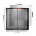 Table de découpe laser ACMER 430x400 mm Panneau alvéolaire avec plateau en métal pour machine de gravure et de découpe laser CO2 et diode 2