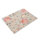 Table Mat with Bird and Flowers 3