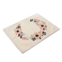 Table Mat with Bird and Flowers 4