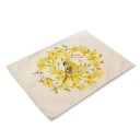 Table Mat with Bird and Flowers 13