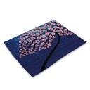 Table Mat with Blooming Trees 8
