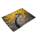 Table Mat with Blooming Trees 14