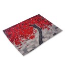 Table Mat with Blooming Trees 17