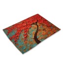 Table Mat with Blooming Trees 20
