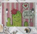 Table Mat with Cacti 3