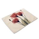 Table Mat with Flowers 11