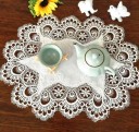 Table Mat with Lace Ornament 3