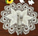 Table Mat with Lace Ornament 5